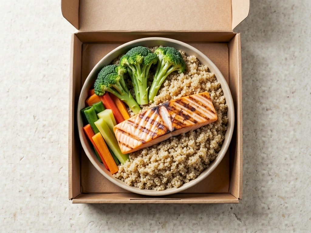 Balanced daily menu set