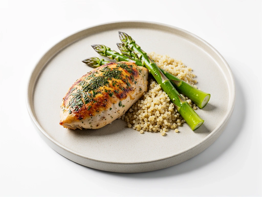 Herb-Roasted Chicken with Quinoa